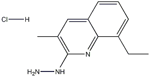 2-Hydrazino-8-ethyl-3-methylquinoline hydrochloride CAS#: 1171668-43-1