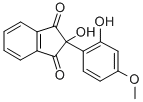 2-Hydroxy-2-(2-hydroxy-4-methoxyphenyl)-1H-indene-1,3(2H)-dione CAS#: 71917-42-5