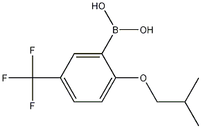 2-Isobutoxy-5-(trifluoromethyl)phenylboronic acid CAS#: 1256345-99-9