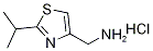 (2-Isopropylthiazol-4-yl)MethanaMine hydrochloride CAS#: 1262771-25-4