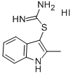 2-METHYL-1H-INDOL-3-YL IMIDOTHIOCARBAMATE HYDROIODIDE CAS#: 72610-15-2