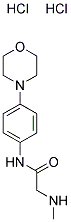 2-(METHYLAMINO)-N-(4-MORPHOLIN-4-YLPHENYL)ACETAMIDE DIHYDROCHLORIDE CAS#: 1173250-08-2