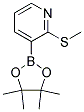 2-METHYLSULFANYL-3-(4,4,5,5-TETRAMETHYL-[1,3,2]-DIOXABOROLAN-2-YL)PYRIDINE CAS#: 1073354-78-5