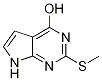 2-(METHYLTHIO)-7H-PYRROLO[2,3-D]PYRIMIDIN-4-OL CAS#: 1201784-89-5