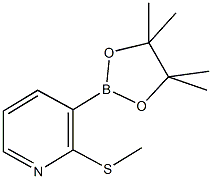 2-(METHYLTHIO)PYRIDINE-3-BORONIC ACID PINACOL ESTER CAS#: 1073354-78-5