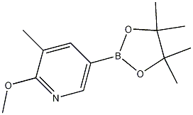 2-Methoxy-3-methyl-5-(4,4,5,5-tetramethyl-[1,3,2]dioxaborolan-2-yl)-pyridine CAS#: 1083168-83-5