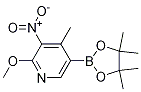 2-Methoxy-4-Methyl-3-nitro-5-(4,4,5,5-tetraMethyl-1,3,2-dioxaborolan-2-yl)pyridine CAS#: 1310384-94-1