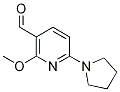 2-Methoxy-6-(pyrrolidin-1-yl)nicotinaldehyde CAS#: 1228666-11-2