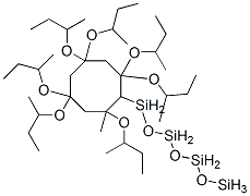 2-Methyl-2,4,4,6,6,8,8-heptakis(1-methylpropoxy)cyclooctanetetrasiloxane CAS#: 70969-52-7