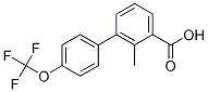 2-Methyl-3-(4-trifluoromethoxyphenyl)benzoic acid CAS#: 1221722-10-6