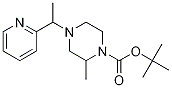 2-Methyl-4-(1-pyridin-2-yl-ethyl)-piperazine-1-carboxylic acid tert-butyl ester CAS#: 1289386-27-1