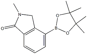 2-Methyl-4-(4,4,5,5-tetramethyl-[1,3,2]dioxaborolan-2-yl)-2,3-dihydro-isoindol-1-one CAS#: 1221239-09-3