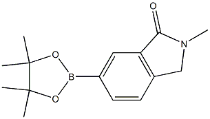 2-Methyl-6-(4,4,5,5-tetraMethyl-[1,3,2]dioxaborolan-2-yl)-2,3-dihydro-isoindol-1-one CAS#: 1313399-38-0