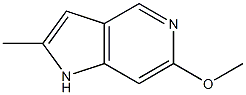 2-Methyl-6-Methoxy-5-azaindole CAS#: 1190315-80-0