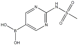 2-(Methylsulfonamido)pyrimidine-5-boronic acid CAS#: 1256345-71-7