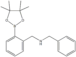 2-(N-Benzylaminomethyl)phenylboronic acid, pinacol ester CAS#: 1150271-53-6