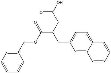 2-Naphthalen-2-ylmethyl-succinicacid1-benzylester CAS#: 1093740-17-0