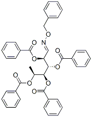 2-O,3-O,4-O,5-O-Tetrabenzoyl-6-deoxy-L-mannose O-benzyl oxime CAS#: 71641-40-2