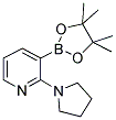 2-(PYRROLIDIN-1-YL)-3-(4,4,5,5-TETRAMETHYL-[1,3,2]-DIOXABOROLAN-2-YL)PYRIDINE CAS#: 1073354-41-2