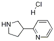 2-(PYRROLIDIN-3-YL)PYRIDINE HCL CAS#: 1198416-89-5