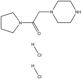 2-(Piperazin-1-yl)-1-(pyrrolidin-1-yl)ethanone dihydrochloride CAS#: 1182708-84-4