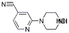 2-Piperazin-1-yl-isonicotinonitrile hydrochloride, 98+% C10H13ClN4, 分子量 224.69 CAS#: 1185316-24-8