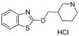 2-(Piperidin-3-ylMethoxy)-benzothiazole hydrochloride, 98+% C13H17ClN2OS, 分子量 284.81 CAS#: 1185319-42-9