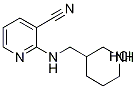 2-[(Piperidin-3-ylMethyl)-aMino]-nicotinonitrile hydrochloride, 98+% C12H17ClN4, 分子量 252.74 CAS#: 1185319-20-3