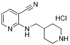 2-[(Piperidin-4-ylMethyl)-aMino]-nicotinonitrile hydrochloride, 98+% C12H17ClN4, 分子量 252.74 CAS#: 1185307-76-9