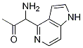 2-Propanone, 1-aMino-1-(1H-pyrrolo[3,2-c]pyridin-4-yl)- CAS#: 1337852-20-6