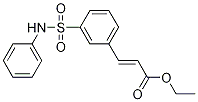 2-Propenoic acid, 3-[3-[(phenylaMino)sulfonyl]phenyl]-, ethyl ester, (2E)- CAS#: 1137621-29-4