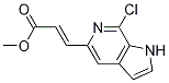 2-Propenoic acid, 3-(7-chloro-1H-pyrrolo[2,3-c]pyridin-5-yl)-, Methyl ester, (2E)- CAS#: 1198098-49-5
