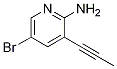 2-PyridinaMine, 5-broMo-3-(1-propyn-1-yl)- CAS#: 1312755-43-3