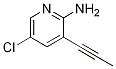 2-PyridinaMine, 5-chloro-3-(1-propyn-1-yl)- CAS#: 1312755-53-5