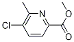 2-Pyridinecarboxylic acid, 5-chloro-6-Methyl-, Methyl ester CAS#: 1261749-95-4