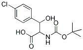 2-TERT-BUTOXYCARBONYLAMINO-3-(4-CHLORO-PHENYL)-3-HYDROXY-PROPIONIC ACID CAS#: 1263093-86-2