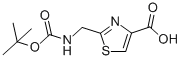 2-[[(TERT-BUTOXYCARBONYL)AMINO]METHYL]THIAZOLE-4-CARBOXYLIC ACID CAS#: 71904-80-8