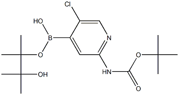 2-(TERTBUTYLOXYCARBONYLAMINO)-5-CHLOROPYRIDINE-4-BORONIC ACID PINACOL ESTER CAS#: 1222522-39-5