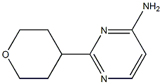 2-(Tetrahydro-2H-pyran-4-yl)pyriMidin-4-aMine CAS#: 1159821-30-3