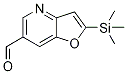 2-(Trimethylsilyl)furo[3,2-b]pyridine-6-carbaldehyde CAS#: 1171920-34-5