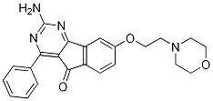 2-amino-8-(2-morpholinoethoxy)-4-phenyl-5H-indeno[1,2-d]pyrimidin-5-one CAS#: 1147271-25-7