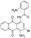 2-amino-N-(4-amino-3-bromo-9,10-dihydro-9,10-dioxo-1-anthryl)benzamide CAS#: 71411-91-1