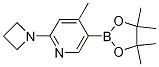 2-(azetidin-1-yl)-4-Methyl-5-(4,4,5,5-tetraMethyl-1,3,2-dioxaborolan-2-yl)pyridine CAS#: 1352135-90-0