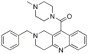 (2-benzyl-1,2,3,4-tetrahydrobenzo[b][1,6]naphthyridin-10-yl)(4-Methylpiperazin-1-yl)Methanone CAS#: 1228168-13-5