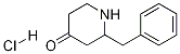 2-benzylpiperidin-4-one hydrochloride CAS#: 1245644-12-5