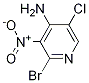 2-broMo-5-chloro-3-nitropyridin-4-aMine CAS#: 1334136-60-5