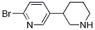 2-broMo-5-(piperidin-3-yl)pyridine CAS#: 1260873-88-8