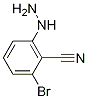 2-broMo-6-hydrazinylbenzonitrile CAS#: 1260982-77-1