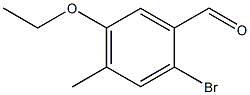 2-bromo-5-ethoxy-4-methylbenzaldehyde CAS#: 1350759-98-6