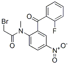 2-bromo-N-[2-(2-fluorobenzoyl)-4-nitrophenyl]-N-methylacetamide CAS#: 70931-08-7